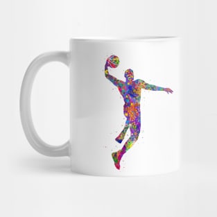 Basketball player dunk Mug